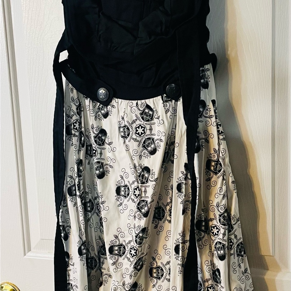 Disney Dress Shop Her Universe Star Wars Black and White Patterned Women's Dress